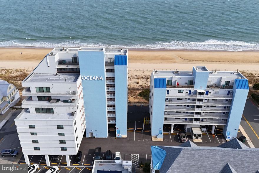 Welcome to Oceana #105! This beautifully updated, two-bedroom, two-bath condominium offers the ultimate in coastal living with direct oceanfront views from the primary bedroom, living room, and private balcony. Wake up to the sound of waves and enjoy breathtaking sunrises right from the comfort of your bedroom.
Inside, the condo has been updated throughout the years with a modern kitchen, newer bathrooms, and a bright, open living space designed for relaxation and entertaining. The primary suite provides a serene retreat with its own ocean views, while the second bedroom and bath offer plenty of room for family or guests.
Oceana's oceanfront location provides easy beach access and the perfect setting for a vacation retreat, year-round residence, or rental investment. Don't miss your chance to own this beautifully updated coastal getaway!