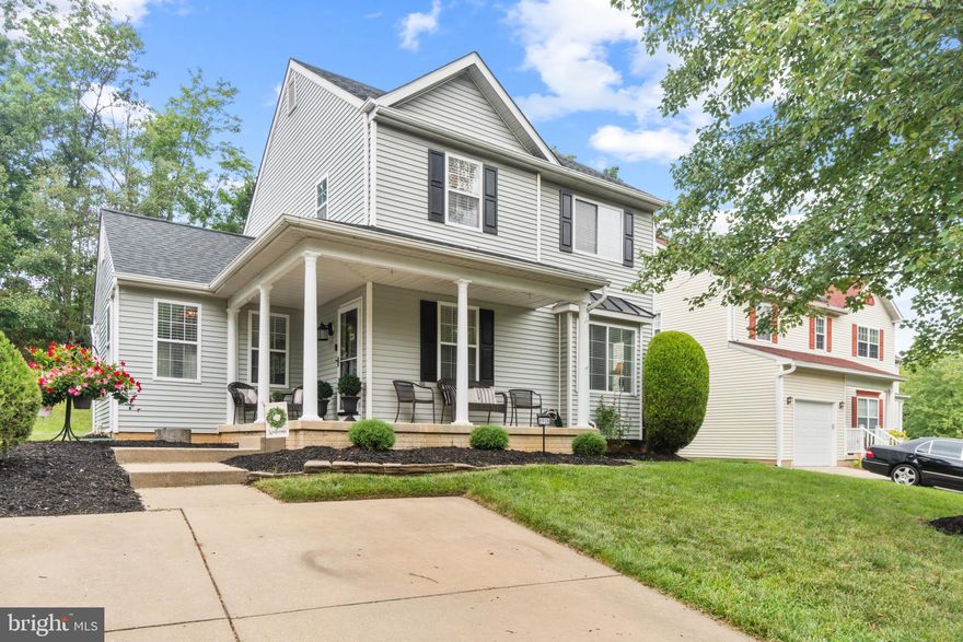 Move right into this ONE! Enjoy summer nights on the front wrap around porch or on the rear patio of this updated home in peaceful and quiet Willow Hill. Open floorplan. Gorgeous kitchen with wood island and stainless appliances that opens to a large family room with electric fireplace. Open living room and dining room, perfect for entertaining. Three bedrooms, two full and one half bath. Primary suite with bath and walk in closet. Finished lower level rec room.  Easy access to all of the major highways, shopping, restaurants, schools and entertainment.  Don't let this ONE get away! Roof replaced in 2018, HVAC replaced in 2018, Lower level finished in 2022, New carpet on second level in 2020 and new flooring on main level in 2022.