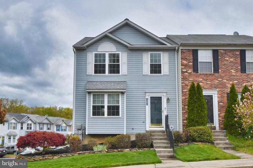 Worth Your Wait and Now Available! Over 1,500 square feet of living space loaded with natural light. Tastefully decorated, 3 bedroom, 4 bath, end-of-group town home in Harford Town. Move in ready 3 level home loaded with storage, vaulted ceilings, skylights, ceiling fans, security system, whole house speaker system, hardwood floors, crown and chair moldings, privately fenced rear yard, fantastic deck and patio for entertaining, shed, wood burning fireplace, laundry center and separate storage room. Some of the recent updates include: roof 2012 (warranty transfers),  windows and sliders 2018 (transferable warranty), programmable thermostat, 3 separate fire/smoke alarm systems updated, concrete patio, professionally landscaped yard (aerated, seeded, mulched, rosebushes planted). . . . You snooze you lose. A savvy investment.