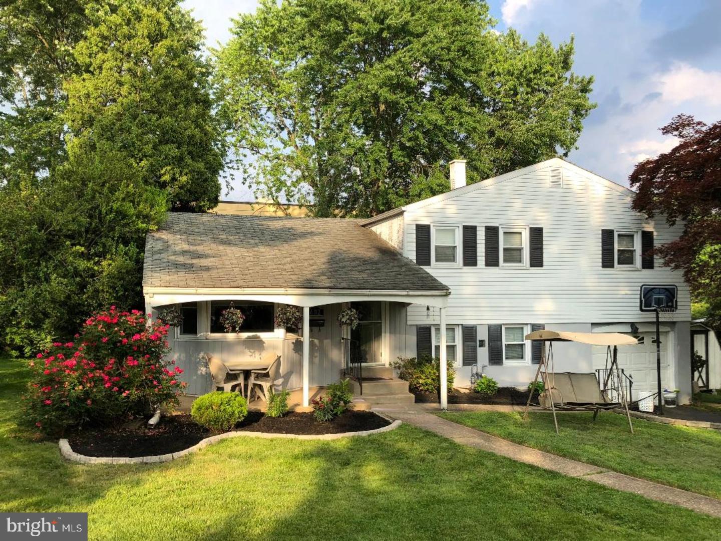 Welcome to 602 Launfall Road! This home in located in the Plymouth Hills Neighborhood which is a well established quiet and very desirable development. This 4 bedroom 2 full bath home has been very well maintained and shows pride of ownership. As you enter the home from the front porch into the main level of the home you will find an open floor plan and lots of bright natural light.  You then enter into the living room which has a bay window and then flows into the dining room.  Off of the dining room are french doors leading to the sun room which is fully finished and insulated. Step out of the sun room onto the recently built 26 X 12 maintenance free trex deck which overlooks the back yard complete with wood playset. The updated kitchen has stainless steel appliances, backsplash, tile flooring and huge farm sink. Upper level of the home has 4 generous size bedrooms and 2 full baths.  One bathroom has been completely updated. Lower level of the home offers a family room and separate laundry room.  There is a one car tandem garage with workshop.  Home also has security system, programmable thermostat and some rooms have been recently painted. If you are looking to settle into a great neighborhood in an award winning school district which is close to shopping, restaurants and major highways schedule your appointment today.  A one year home warranty is included.