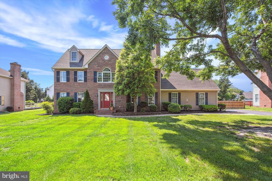 Welcome to 5524 E Nithsdale Drive located in the exclusive community of Nithsdale – located on Salisbury’s desirable West Side.  From the moment you pull up, it’s abundantly clear that this beautiful brick colonial home won’t disappoint!  Featuring 4 bedrooms, 2 ½ baths and over 2700 sq ft of living space this home should check ALL boxes you could possibly want or need!  Upon entering the home you’ll find a gracious foyer and gorgeous hardwoods that flow throughout much of the first floor.  To the left of the foyer, you'll find a conveniently located flex space that is currently being utilized as an office but could easily make for the perfect sitting room or playroom!   Moving through the flex space you’ll find the freshly painted formal dining area that flows directly to the kitchen.  The lovely kitchen features updated Stainless Steel appliances; beautiful white cabinetry & a cozy breakfast area perfect to grab a bite on those busy mornings. On the right side of the home, you'll find an inviting living room that has also been freshly painted w/ a lovely pellet stove.  There’s also a recently updated ½ bath and access to the spacious 2 car garage.  As if this isn’t enough, the first floor also features a spacious sunroom that overlooks the in-ground pool and large fenced-in rear yard.  This is exactly where you’ll want to spend all your summers!  Imagine enjoying a cup of coffee in the morning or reading your favorite book in the afternoon overlooking your lovely, private backyard!  Moving upstairs you'll find freshly installed carpet throughout! First, you'll find two amply sized bedrooms & a shared full bath.  On the other side of the hall is the massive primary suite. Your new primary suite features ample room for a sitting space, a walk-in closet + 4 more spacious closets, and a recently updated bathroom with tiled shower, dual vanity sinks & an inviting soaking tub – the perfect spot for a relaxing soak after a long day. But the amenities don’t end here!  On the 3rd floor is the 4th bedroom & walk-in attic access used for additional storage.  Last but not least, it’s also important to note that ALL big-ticket items (Roof, HVAC & Appliances) have been updated/replaced in the last 10 years. The sellers have put tons of love & care into their lovely home & they’re now ready to pass on their love and care to new owners.  Don't delay, schedule your showing today before this one is gone!