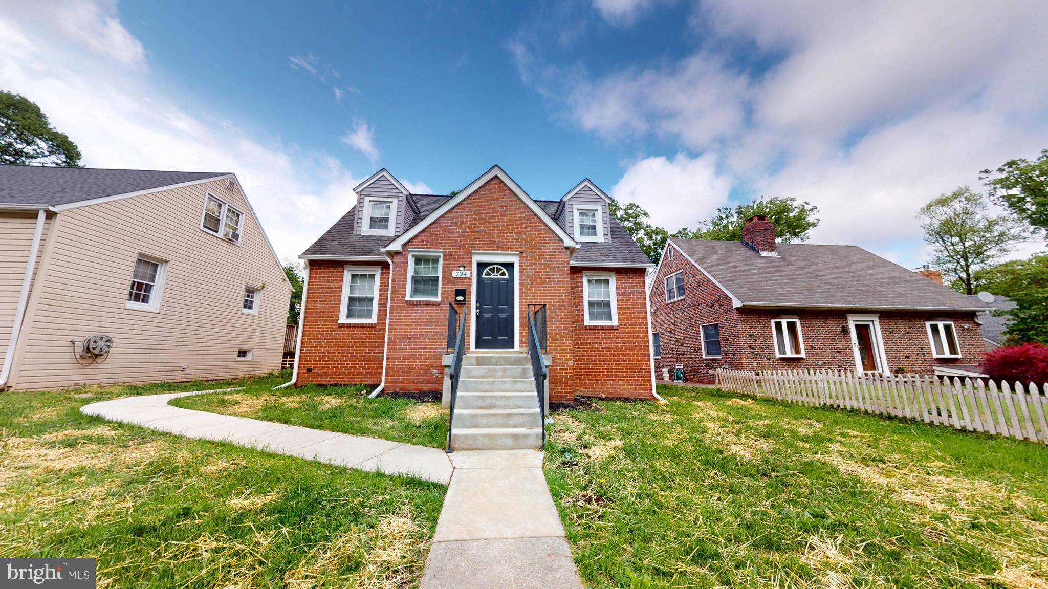 Welcome to one of the best neighborhoods in Towson: Anneslie, and the absolutely beautiful 724 Overbrook Rd! Come inside to find that every square inch has been fully renovated with a custom kitchen and quartz counters, 3 brand new full bathrooms, and refinished hardwood floors throughout the main level. Enjoy 2 large bedrooms and a full bathroom on the Main Level. Once upstairs you'll find 2 more bedrooms and another full bathroom. Head downstairs to the finished basement with entertaining family room, playroom, and the 3rd full bathroom. Don't miss the brand new roof, HVAC, water heater, windows, and so much more.