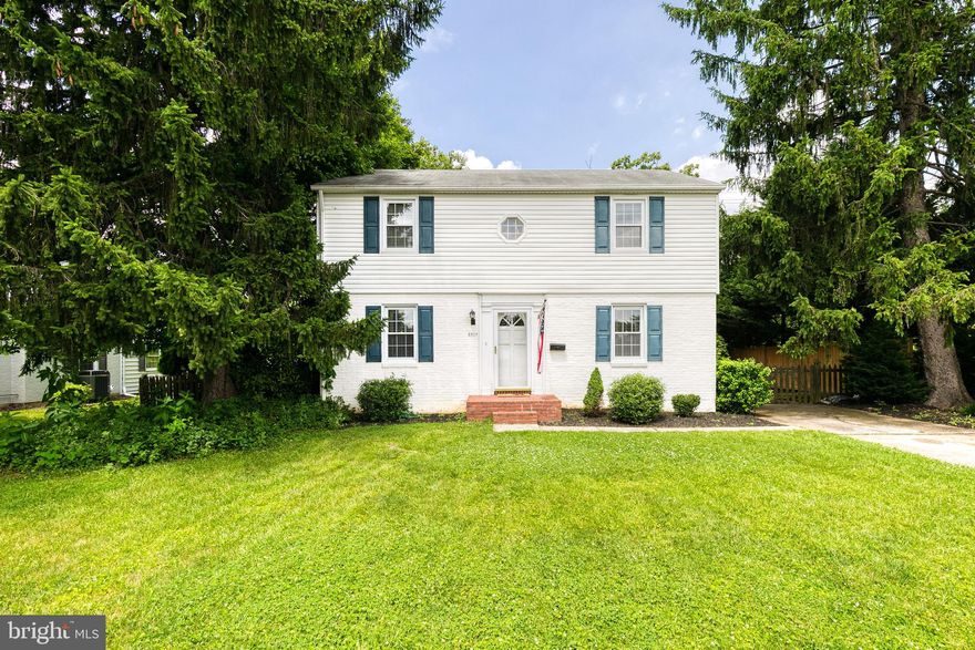 Welcome home! This gorgeous 2300+ sqft colonial is situated on a quite cul-de-sac in the desirable Thornleigh neighborhood. Boasting 3 bedrooms, 2 full bathrooms, 1 half bathroom, plenty of living space and a picturesque yard, this home is the perfect combination of charm with a modern touch. Featuring gleaming hardwood floors, built-in shelving, crown molding, a wood-burning fireplace, modern lighting fixtures and so much more. The main level offers a formal dining room with chair railing and elegant trim, plus a spacious sunroom with two ceiling fans and plank wood ceiling, plus access to the rear yard, perfect for entertaining. The kitchen is a home chef's dream, with stainless steel and black appliances, including a gas cooktop, with tons of counter space, chic white cabinets, room for dining, and another access point to the rear yard and patio. Upstairs, the primary bedroom features a spacious walk-in closet and primary bathroom, with two additional bedrooms and another full bath. The basement offers an additional recreation or family room, half bath, storage room, and another access point to the rear yard. There's nothing to do but move in!