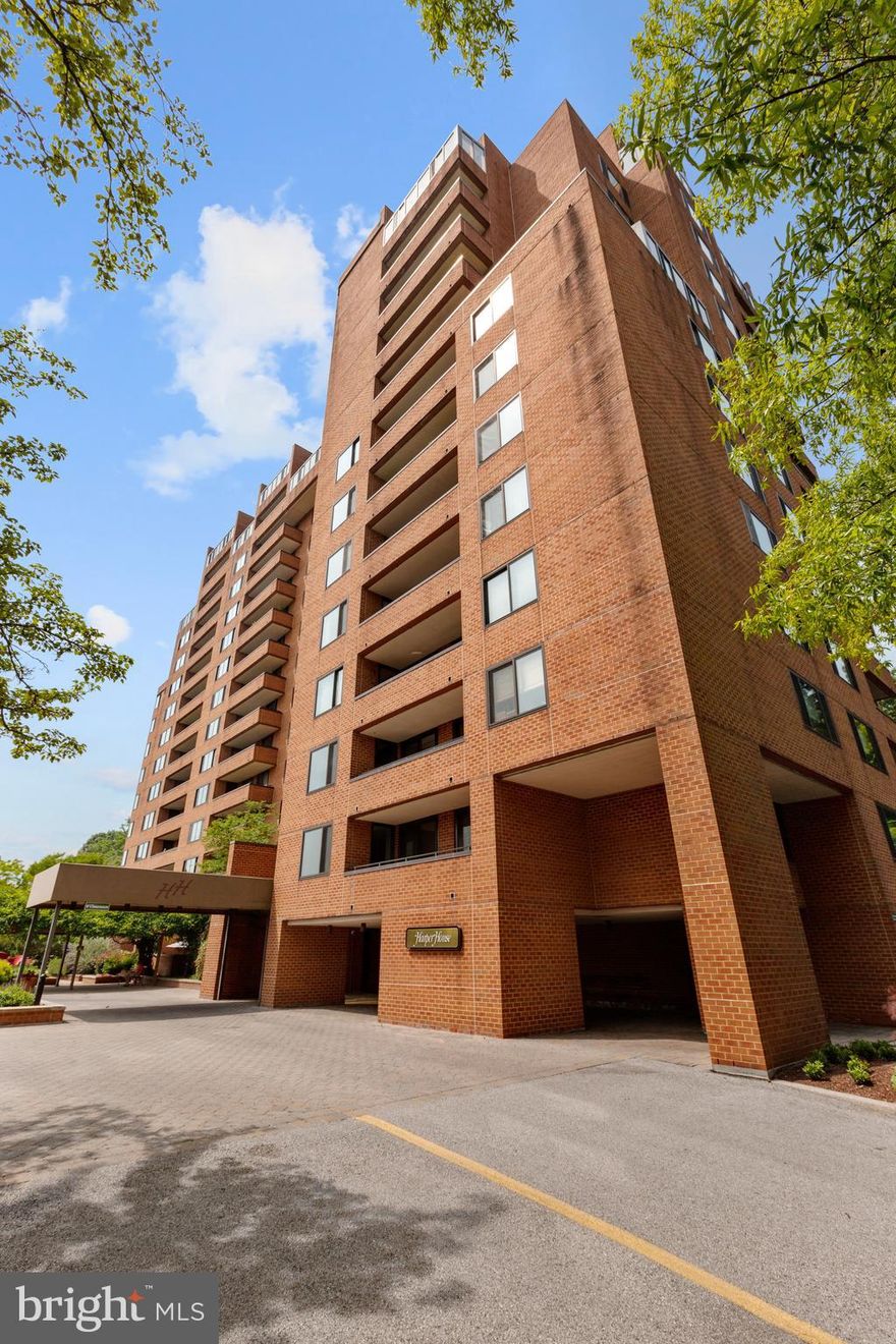 Spectacular penthouse unit - over 2500 sq st of professionally designed user friendly space. Where to start? Exquisite living room with fireplace, family/dining room combination - adjoining sunroom, powder room, surround sound, magical wraparound terrace with magical views, incredible storage, full laundry room with cabinetry & hanging racks, spacious primary bedroom with extra solarium, office built-ins in second bedroom, two deed cover parking space complete with charging station. The Village of Cross Keys has something new everyday,  new shops and restaurants and more to come.  Pool, tennis, walking trails. Very easy to enjoy!