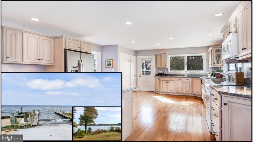 Waterfront on North west creek sprawling views! Private setting, generously sized home, beautiful up dated kitchen. Large living room & Fam. Room with two fire places. Screened porch & wrap around deck, on 2 sides of the house creates nice entertaining areas. A possible in-Law suite! Views from two sides of house. Bring your fresh touch on this great home with a great location. This home sits on a double lot!7 miles to bridge & shopping.