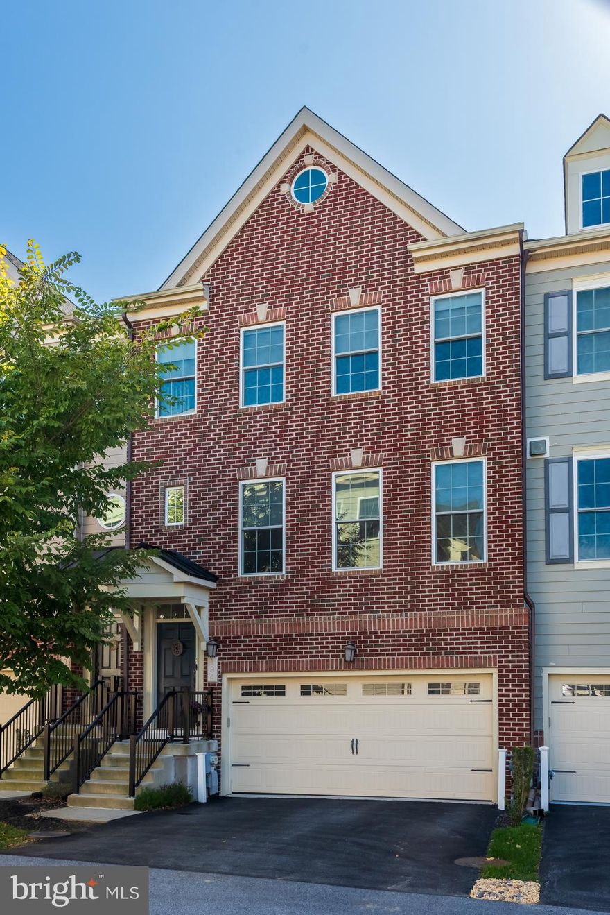 Welcome to 194 Merrin Lane, an absolutely spectacular townhome with sweeping views of Wilson Farm Park in the highly sought after neighborhood of Parkview. This immaculate home has been meticulously maintained and cared for by the original owners. Enjoy FOUR finished levels of luxury living in a prime location within the Tredyffrin-Easttown School District. This is Parkview's Washington model, the largest home available. A rare opportunity to own a sun drenched home with an open concept floor plan offering spectacular views of well maintained parkland. The formal entrance foyer leads up to the spacious living room area. The heart of the home is the gourmet eat-in kitchen featuring quartz countertops with a custom backsplash, a massive center island with waterfall quartz countertop, high end pendant and under island lighting, a stainless steel farmer's sink, plenty of nicely finished cabinet space and stainless steel appliances upgraded in 2022. The corner section of kitchen is outfitted with Container Store customizable shelving and can easily be repurposed as an additional pantry or work area.  The dining area off the kitchen features pendant lighting and is perfect for both intimate family meals and larger celebrations. The family room area off kitchen offers a free standing electric fireplace flanked by granite topped, built-in cabinets and a beer/wine/beverage refrigerator. Oversized sliding glass doors offer spectacular picture frame views of the park and open to the covered deck with privacy panels overlooking the park, the ideal spot for relaxing, entertaining, grilling and dining al fresco. A perfectly situated powder room and gorgeous hardwood flooring completes the picture for the first floor of this wonderful home. The second level owner's suite features two large walk-in closets with custom organizers and shelves, a sitting area and sliding glass doors to a private owner's deck with magnificent views of the park and open space. The sumptuous owner's bathroom offers tile flooring, a deep soaking tub, a granite topped vanity with two sinks and a spacious shower. Two additional bedrooms are serviced by a tiled hall bathroom with a double sink vanity. The hallway offers convenient access to the laundry area from the bedrooms, with lots of storage and 2024 brand new high end washer and dryer. The third floor is an open, flexible space offering custom built shelving and homework areas and a separate area for a possible 5th bedroom with gorgeous views of the park. The lower level is a beautifully finished space featuring a built-in Murphy bed, a motorized privacy curtain, a full bathroom and sliding glass doors to the rear patio. Great closet space, a doorway to the painted two car garage with interlocking floor and a huge pantry area with custom shelving for convenient storage upon return from shopping trips complete the picture for this level of the home. Smart switches, smart lighting and smart ceiling fans, custom roller shades, high quality finishes, hardwood floors, tremendous closet space, recessed lighting, an open concept floor plan, extended appliance warranties and much more all come together to make 194 Merrin Lane a very special place to call home. This lovely home is adjacent to Wilson Farm Park which offers walking paths, ball fields, playgrounds, beautiful plantings and mature shade trees. Sit on one of your decks and take in the Fourth of July fireworks. A one minute stroll to the Chesterbrook Shopping Center and minutes to the Gateway Shopping Center, Trader Joes, Wegmans, the King of Prussia Town Center, Valley Forge National Park and more. Homes like this rarely come on the market. This is the one. Welcome home!