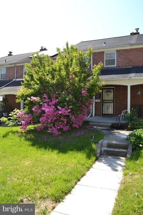 Townhouse For Rent - 5153 Frederick Avenue Ave<br/> BALTIMORE, MD 21229