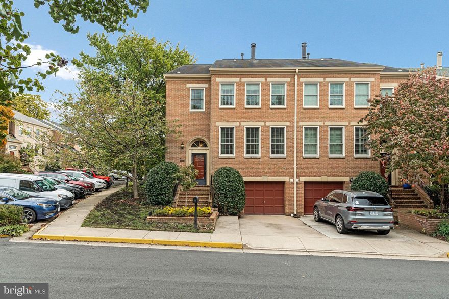Rarely available spacious end unit town home in McLean Mews. With solid bones and a great three-story layout, it's ready for your personal updates and modern touches. Walkout to a large landscaped brick patio that's perfect for barbecues and entertaining, or as your serene outdoor retreat. Two wood burning fireplaces, hardwood floors. Low HOA fees cover lawn care, snow removal, common grounds maintenance, and trash pickup. Best of all: garage parking! This is your chance to live in a lovely tree lined neighborhood in the heart of downtown McLean. Your kids will walk to the adjacent Franklin Sherman Elementary School, which feeds into Longfellow Middle and McLean High School. Walk to McLean's best restaurants, services, and gourmet shopping. Metro Bus on the corner, just a mile to Metro's Silver Line, with easy access to both airports. Close to I-495 and the GW Parkway. Don't miss your chance to own this home!!

*Note* The secondary and third bedroom wall was knocked down to make one large room. Wall can easily be re-added if desired, to separate the rooms again.