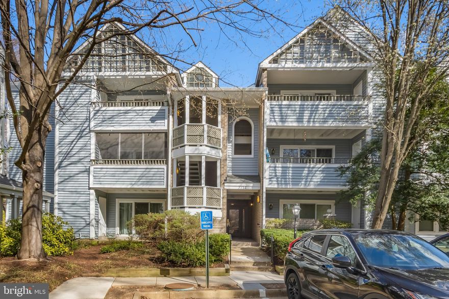 ***OFFERS DUE TUESDAY 4/1 AT 11AM***  OPEN HOUSE SUN 3/30 1-4pm.  Welcome to this beautiful top-floor end unit condo that has 2 bedrooms, 2 full bathrooms within the Lafayette Forest Community in Annandale! This well-maintained home features quartz counter-tops with all stainless appliances in the kitchen, recessed lights, and updated windows.  The large primary bedroom  has  a walk-in closet and private bath, and the cozy living area with fireplace is perfect for gathering with friends and family as well as everyday living.  Peaceful large balcony overlooking the trees, bright sunlight through all the windows.  Storage room on balcony and additional storage room in lower level of the building. Washer/dryer in unit and plenty of parking space.  Trash and water included in condo fee.  Prime location, enjoy being just minutes away from shopping centers, various restaurants, easy access to 495, 395, 95, 66 and DC.  It's a commuter's dream! UPDATED FEATURES: HVAC-2024, windows-2020, appliances-2020, water tank-2020.  MOVE-IN READY! DON'T MISS OUT ON A GREAT OPPORTUNITY TO COME BY AND SEE IT!