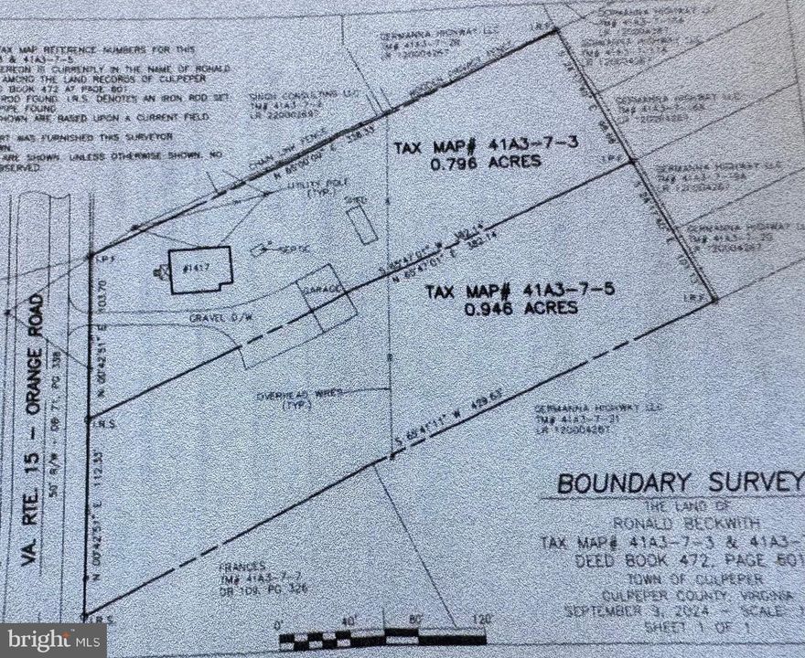This property is 1.74+/- Acres, with improvements sold as-is and not conveying with value attached. The associated values are the commercial zoning, terrific location to all Town key amenities, and street presence along business route 15 and its intersection with VA Route 3. Just a short walk to most shopping needs, banking, dining, pharmacy, and the public library. A very short direct drive to multiple health care options. Town transit stops service area.