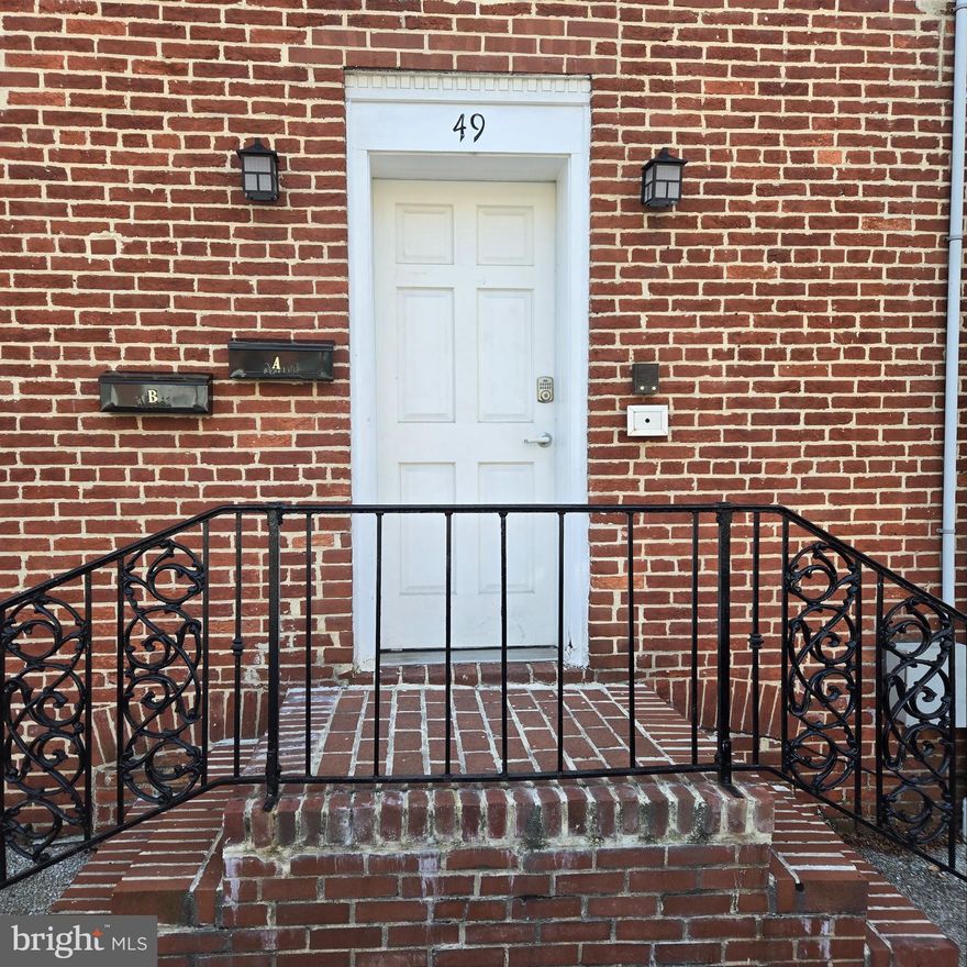 This charming one-bedroom, one-bath apartment offers a perfect blend of comfort and convenience. The  living area features an open layout, allowing for easy flow between the kitchen and living spaces. The modern kitchen is equipped with sleek appliances and ample cabinet space, making meal prep a breeze. The bedroom provides a peaceful retreat, while the bathroom is well-appointed with contemporary finishes. Enjoy the luxury of an in-unit washer and dryer, making laundry day hassle-free. To top it all off, the rooftop deck offers stunning views and an ideal space for relaxing, entertaining, or enjoying the outdoors.  Nearby major commuter arteries include I-95, 295, MARC Train and AMTRAK.  All utilities are paid by the tenant and the water bill is billed for 25% of the bill for the entire building each month.  
The non-refundable application fee is $55. All applicants 18 years or older must apply.
Go to Long & Foster's website and search for the address, then click on RENTAL APPLICATION.