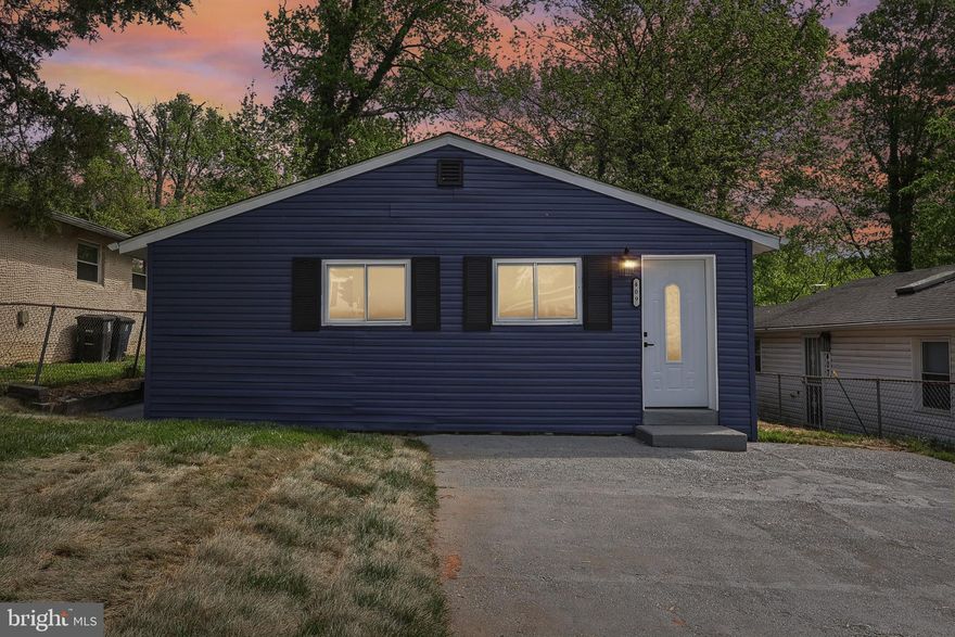 **Open House Cancelled For Saturday 5/3** 

Charming, Fully Renovated Home Just Minutes from Washington, DC!

Welcome to 409 Carmody Hills Dr in Capitol Heights, MD—an exceptional & affordable opportunity to own a beautifully remodeled single-family home offering both comfort and convenience. Nestled just outside Washington, DC and moments from I-495, this home is a commuter’s dream with quick access to the city, major highways, and local amenities.

This fully updated 3-bedroom, 1-bath gem features brand new flooring throughout and has been freshly painted to create a bright, modern feel. The kitchen is the heart of the home—completely renovated with sleek quartz countertops, modern cabinetry, and a skylight that fills the space with natural light. The full bathroom has also been fully remodeled with stylish fixtures and finishes, adding to the home’s turn-key appeal.

Enjoy peace of mind with a brand new roof, adding long-term value and durability.

Step outside to a private, fully fenced front and backyard—perfect for relaxing, entertaining, or letting pets roam freely. The 4-car driveway is secured with a swinging privacy gate, offering both functionality and seclusion.

Whether you’re a first-time homebuyer or looking to downsize without compromising quality or location, 409 Carmody Hills Dr is the perfect place to call home.