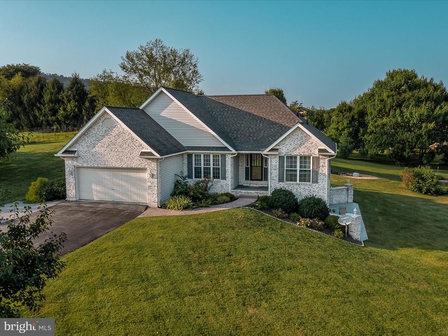 Open House cancelled due to multiple offers!  Welcome to Duchess Estates!  Ranch-style home offers a combination of modern upgrades, functional Rancher design, and ample space both indoors and outdoors. Its location on an acre + of land provides a peaceful and spacious setting for comfortable living. The interior features an open floor plan, creating a welcoming and airy atmosphere. The home comprises 3 bedrooms and 2.5 bathrooms, with the owner's suite being a standout feature. The owner's suite includes a tray ceiling, a generously sized bathroom with a remodeled shower, a walk-in closet, and even a storage area. An added touch of luxury is the heated towel bar in the owner's bathroom.
The kitchen is well-designed and equipped with high-end appliances, upgraded cabinets, flooring, and under-cabinet lighting, self closing cabinets & drawers.  Granite counters set this kitchen with ample counter space.  The kitchen seamlessly connects to a deck that overlooks the backyard, creating a convenient indoor-outdoor flow. The lower level of the home has been finished to offer a variety of possibilities and additional living space. It could potentially serve as a fourth bedroom, an open family room area, and includes a half bathroom. Storage areas are also available, ensuring a clutter-free living environment. The walk-out level adds convenience and accessibility to the backyard.  Schedule your tour today!