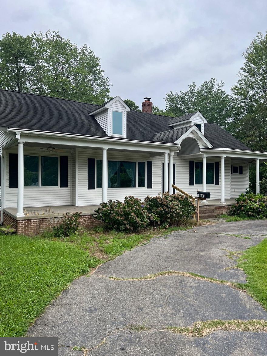 Step inside to a large home that needs your finishing touches WITH a HUGE detached building 35' deep x 105' long.  The sale is AS IS.  Most of the repairs needed are cosmetic, ie. flooring, painting, appliances, etc.  This home has 2 main level bedrooms, sunroom, HUGE family room, large kitchen and dining area, laundry closet, and more.  The upper level has a family room, a full bath, and 2 additional bedrooms.  On the outside there is a Garage, Showroom, Workshop, and RV Garage  that measures approximately 35' x 105'.  There's also a shed on the property if you think you need more storage.  Also has a home generator.  All of this on a 2.0 acre lot.  This property would be great for someone that uses their home for work purposes, needs storage, has a hobby needing extra space, or even a group situation.  Property monitored with security systems so please do not pull in property without an appointment.