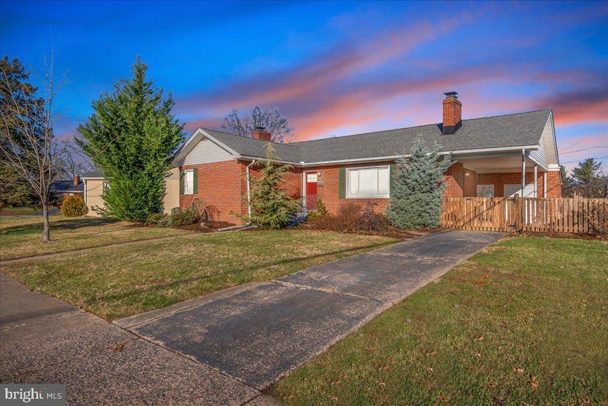 Monocacy Villages Finest.  Welcome Home to this 3 Bedroom 2 Bath all brick rancher.    This home has so many desirable qualities.   Floor plan was opened up just enough to satisfy modern day living, while preserving the 50's charm.  The Light and Bright main floor has mostly all hardwood flooring, and only carpet in the entire home is on the steps to the lower level, and is new.  All big ticket items have been updated Natural Gas HVAC (2019) Roof (2017), Windows (2017), Kitchen Remodel 2020.  Lower Level was painted and has new flooring!   Fenced Backyard backs to community park!  Park has New Pickleball courts!  Location is ideal and in close proximity that all Downtown Frederick has to offer!