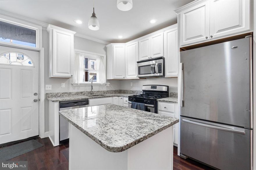 BRING OFFERS! Stunning Renovations On This Open Floor Plan Property In The Heart Of Greektown. 3 Bedrooms, 2 Full Bathroom Living, Perfect For Starter Homes Or Roommates! Step Inside This Newly Renovated Property and Be Greeted With Beautiful Hardwood Floors, Upgraded Kitchen Appliances, Recessed Lighting And Exposed Brick Walls. Upstairs is Fully Carpeted  with  A Primary Bedroom With Ample Closet Space and Full Bathroom Attached,  Second Bedroom With Full Hallway Bathroom.  In The Fully Finished Basement We Have A Third Bedroom With Carpeting, A Spacious Family Room For Entertainment, And Laundry Room With An Outdoor Entrance To The Outdoor Area With Parking.  Great City With The New Shopping Plaza by Bayview Just Minutes Away, Access To All Major Highways and Much More!! A True Must See.