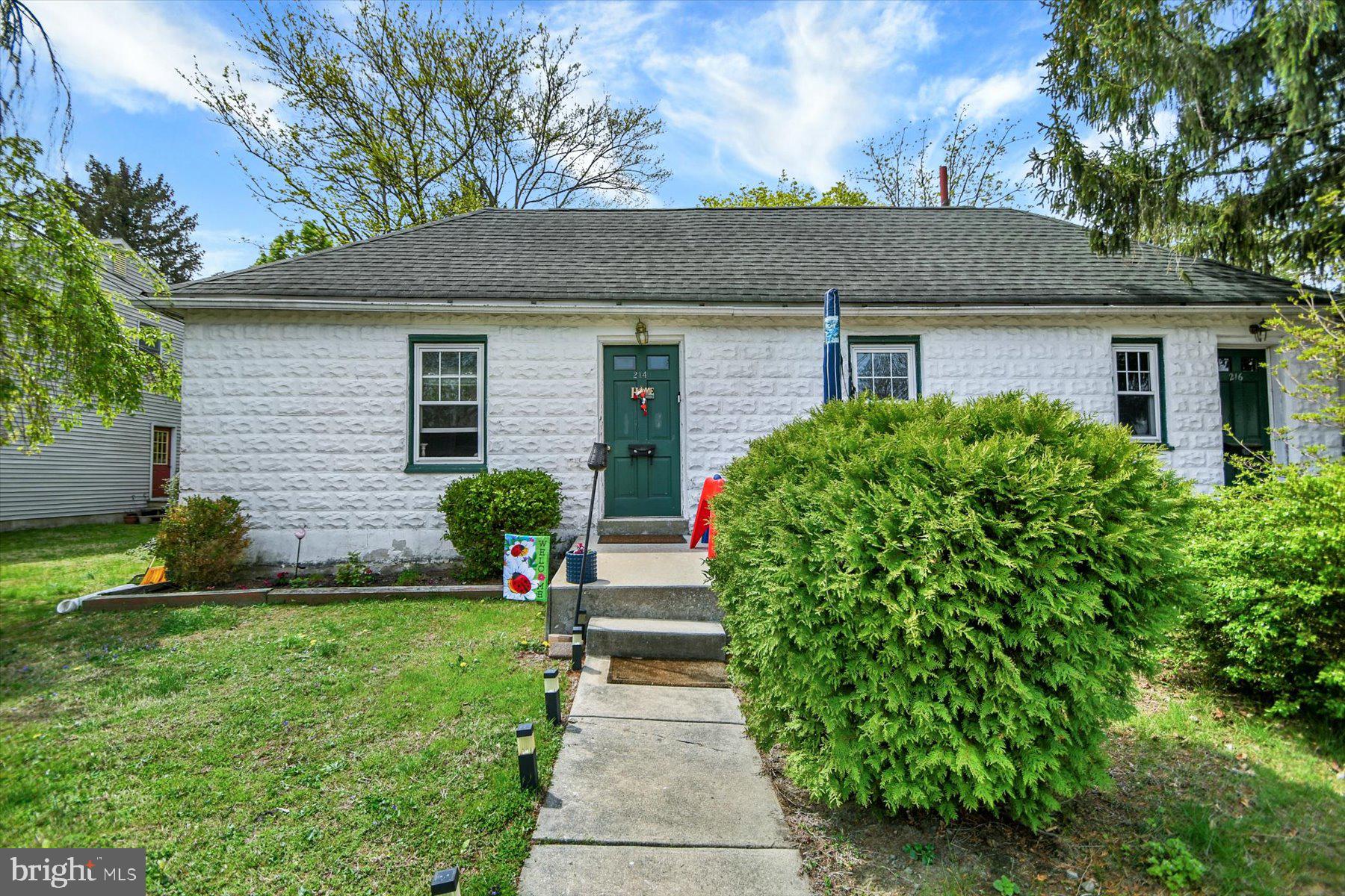 Welcome to 214-216 Beech Rd — a fantastic opportunity to own a 3-bedroom, 1-bath ranch home with an attached in-law suite or income-producing apartment! Nestled in the highly sought-after Wallingford-Swarthmore School District, this property offers flexibility, comfort, and investment potential.
The main home features a bright and spacious layout with three bedrooms, a full hall bath, and a cozy living room perfect for relaxing or entertaining. The kitchen offers ample cabinet space and easy access to the backyard.
The attached in-law suite has its own private entrance and includes a kitchen, living area, bedroom, and bathroom. Currently rented for $800 per month, the tenant is on a convenient month-to-month lease — perfect for those who may wish to continue renting or occupy the space for personal use.
Additional highlights include a private driveway, a fenced-in backyard ideal for pets, play, or gardening, and a quiet, friendly neighborhood close to parks, shops, and major commuting routes.
Whether you're looking for your first home, downsizing, or searching for a property with rental income potential, this home checks all the boxes. Don’t miss your chance to own in one of Delaware County’s most desirable communities!
House is being sold in as-is condition. Seller will not make any repairs. Buyer is responsible for the township U&O inspection and any required repairs.