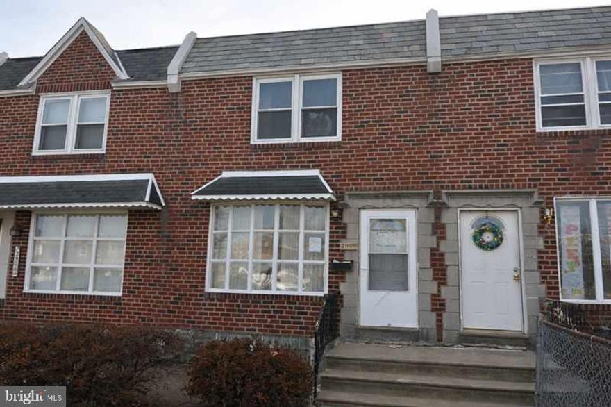 Welcome to this fantastic opportunity in the desirable Mayfair section of Philadelphia. This classic two-story brick rowhome offers approximately 1,208 square feet of living space, waiting for your vision to create into a place to call home or that perfect investor project.  The potential is endless. 

Step inside to a spacious and inviting living room, followed by a formal dining room, convenient first-floor powder room, and a kitchen with walkout access to the rear deck — perfect for relaxing or entertaining.

The upper level features three generously sized bedrooms with ample closet space, along with a well-appointed three-piece hall bathroom.

The partially finished basement that can be used as additional living or storage space and includes walkout access to the rear driveway and one-car garage.

An oversized front yard adds to the home’s curb appeal. Ideally located near local shopping, public transportation, and just minutes from major roadways, this property offers both comfort and convenience.