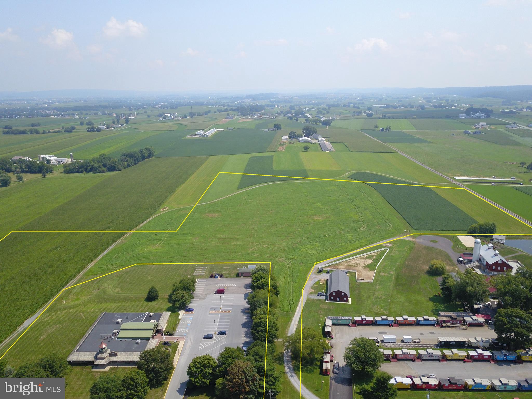 This price is for Lot #1 only but there is a total 23 +/- Acre lot zoned Railroad Heritage, consisting of proposed 3– parcels, additional parcels & subdivision options available. This land is located next to Amish farmland, in the central part of Lancaster County, in the middle of Amish Country & tourist attractions. Zoning is consistent with commercial zoning. Great location for shops, restaurant, hotels, etc. Parcel subdivision can be min 2 acres, or tailored to meet a buyer's needs. List price indicates per acre price as noted below;
Parcel #1 is approx 10 acres adjacent to Strasburg railroad and Red Caboose Lodge with Township approved driveway permit. Price: $150,000 per acre
Parcel #2 is approx 8 acres located next to Toy Train Collectors Association with Township access permit. Price: $150,000 per acre
Lot #3 is approx 5 acres adjacent to Toy Train Collectors Association and road frontage on Paradise Lane and Township approved access permit. Price: $175,000 per acre
Local Attractions within 5 miles: National Toy Train Museum, Strasburg Railroad, Railroad Museum of PA, Cherry Crest Farm, Sight & Sound Theatre, Choo Choo Barn, Amish Village, Amish Farm & House, Dutch Wonderland and many more, close to the Villages of Historic Strasburg, Bird-In-Hand & Intercourse.