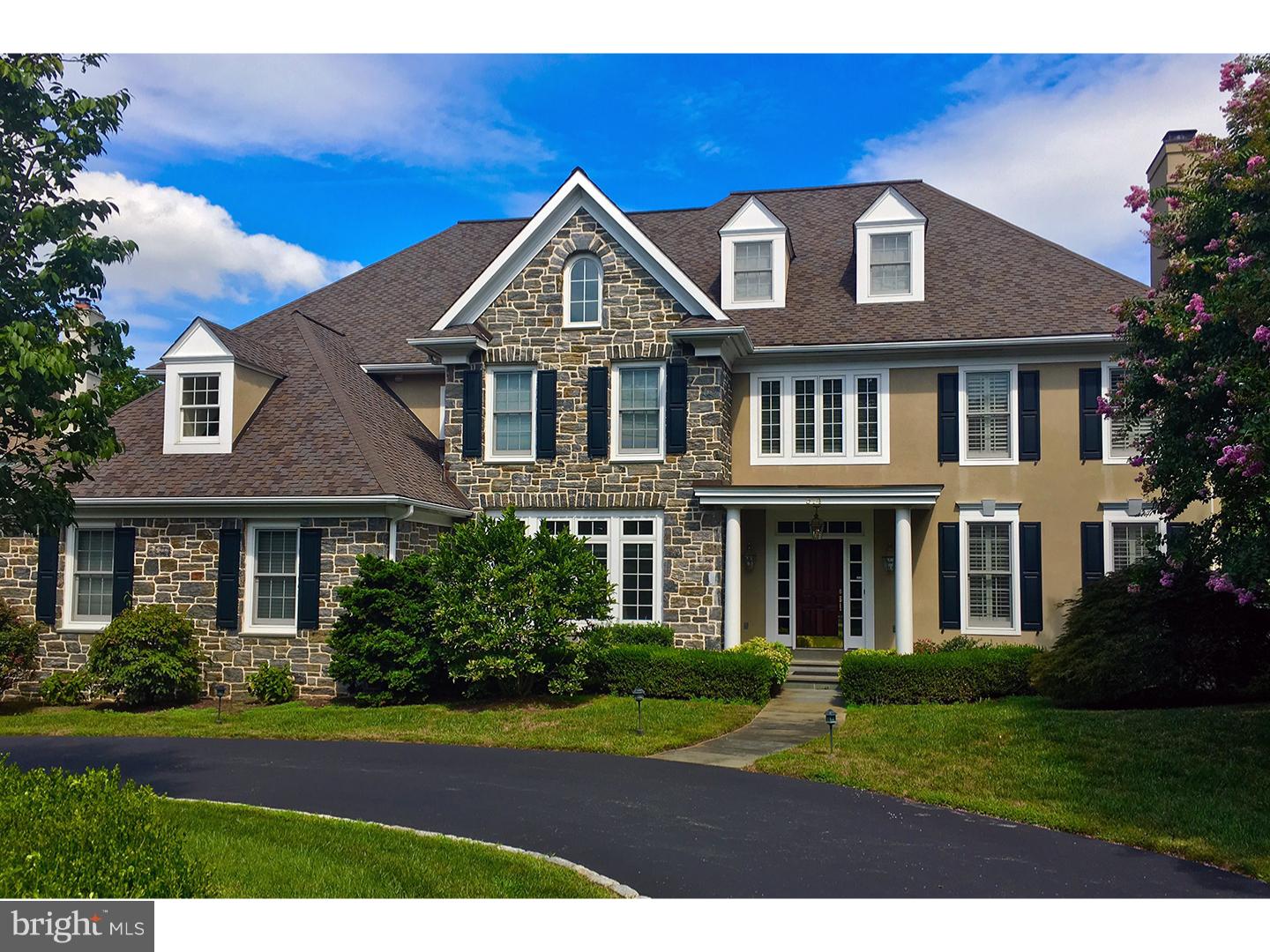 Set in the prestigious estate section of Villanova, this breathtaking residence featuring over 8500 square feet of exquisite living space and set on a premier, private, .71 acre cul-de-sac lot, will not last long. Designed by Capron and Associates, and custom-built by Nemeth and Hicks just 14 years ago, this better-than-new property features large, gracious rooms with an open flow, flooded with wonderful natural light, looking out over the gloriously landscaped grounds designed by Gordon Eadie, stunning materials and timeless architectural details throughout, with a sophisticated, neutral color palate. Features include site-finished hardwood floors, beautiful millwork, moldings and casements, rich cherry paneled library, gourmet kitchen with finely crafted cabinetry, granite countertops, Sub-Zero refrigerator and 6-burner gas cooktop, opening up to a spacious breakfast room, expansive family room and incredible large four-season sun room with spectacular views. Additional amenities include a luxurious master suite, four additional spacious bedrooms each with its own bathroom or Jack & Jill bathroom, private third-floor suite for guests/au-pair/ in-laws, sun-filled walk out lower level with expansive recreation space, full bathroom, bright office/music room and a perfectly appointed wine cellar. Plenty of customdesigned closets and storage space throughout. Spacious 3-car garage with adjacent tiled mud room, half bath and large coat closet. Enjoy this peaceful, serene setting with close access to all forms of transportation, renowned Lower Merion and private schools, 20 minutes to Center City Philadelphia, 30 minutes to Philadelphia International Airport and just 90 minutes to New York City. The perfect home for comfortable everyday family life, and for welcoming guests for casual or grand entertaining. This is the one you have been waiting for, and it won't last long!