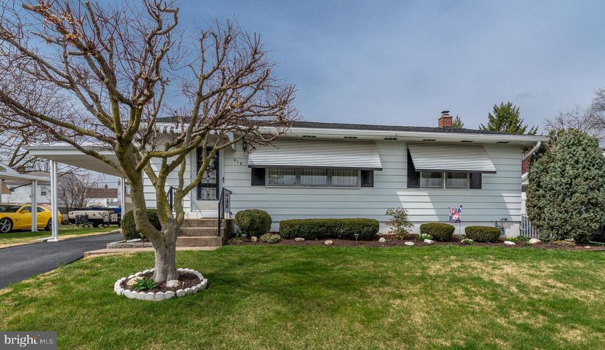 Well cared for 3BR, 1.5 bath rancher for sale in Fireside! Features include a new roof (installed in October 2017), large finished Family Room in the lower level, plus a room with storage space & laundry. Beautiful hardwood flooring throughout the home. Eat-in Kitchen with appliances included in the sale. Central Air Conditioning! Nice, level backyard with storage shed & covered concrete patio space. Carport. Home is located in a convenient area close to commuter highways, schools, shopping- everything you need! Seller Prefers Conv. Financing