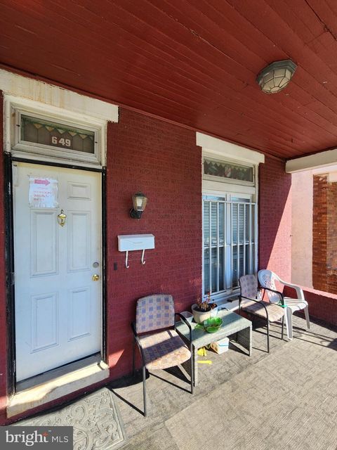 Tiny photo for 649 N Bentalou Street, BALTIMORE, MD 21216 (MLS # MDBA2213962)