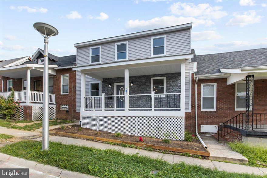 Come see this beautiful newly renovated home with all of the luxury you desire that you don't want to miss! Welcome to this true 5 bedroom 3.5 bath semi-detached, offering nearly 2500 sq/ft of living space. Prepare to be amazed by the grand open and three finished levels, brimming with fantastic finishes. The floor plan perfectly enhances a welcoming interior that contains a flow-through living area with a sleek modern electric fireplace and half bath. Cooking and cleaning has never been easier in a gleaming kitchen that is completely modernized and comes equipped with stainless steel appliances, quartz countertops, dishwasher, soft close cabinetry, recessed lighting and a built-in microwave. This spacious residence boasts ample living space, featuring four generously sized bedrooms on the upper level, providing comfortable accommodation for you and your loved ones. Inside this inviting home there is a fully finished lower level, which offers endless possibilities. With this home layout, it presents the opportunity for a generous fifth bedroom or a versatile space to suit your unique needs. Verify with your lender to see if your client qualifies for any grant programs that Baltimore City offers, such as, Maryland Mortgage Program (MMP), Live near your Work, City Block, FHLB, or Project Reinvest. Welcome to your new home!