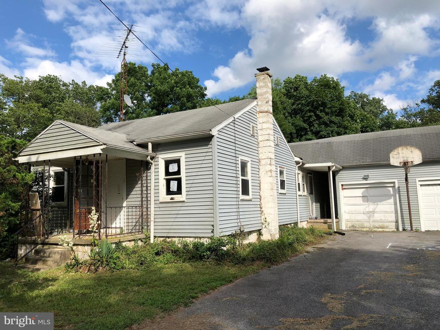 HUD Owned Ranch Style home in Northeastern Schools.  3 Bedrooms, 1 bath, full basement and 2 car garage.  Great opportunity for some sweat equity.