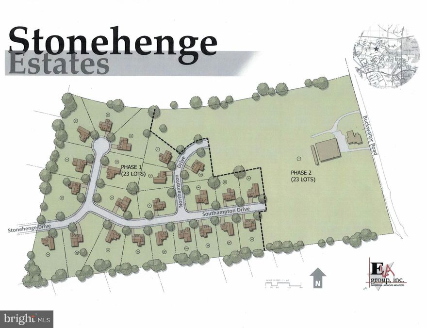 Nice level nearly 1/2 acre lot in newer section of Stonehenge Estates.  Exclusive builder.  Public water, sewer & gas.  Conveniently located to Reidenbaugh Elementary in Manheim Township.