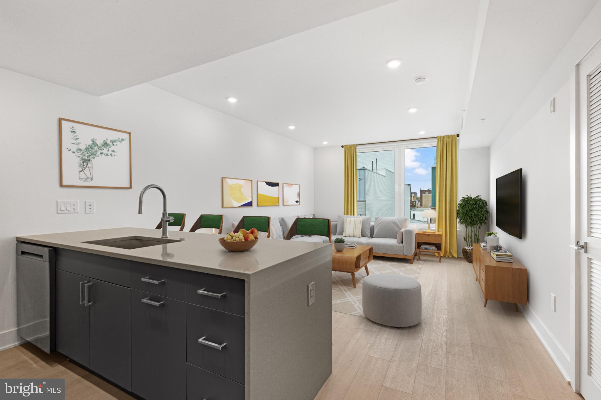 Available Now | Leasing Special: Advertised price reflects 14 month leases only. Inquire for 12 month lease prices! Only 1st month and 1-month security deposit are due prior to move in!
Welcome to Beacon Flats, where modern finishes and prime location meet in the heart of Fishtown. Each unit features central A/C, in-unit laundry, contemporary fixtures, and sleek stainless steel appliances. Unit #207 is a 1 bedroom, 1 bathroom apartment on the second floor. Enjoy being just steps away from popular spots like Forin Cafe, Stelio's Pizza, Rowhome Coffee, Starbolt, and Sacred Vice Brewing. Surrounded by convenient grocery stores, parks, and public transit including the Market-Frankford Subway line servicing Center City, University City, and beyond.
Amenities & Building Features:
Modern, pet-friendly studio, one-bedroom, and two-bedroom layouts.
Fully equipped gym featuring Star Trac equipment and free weights.
Spacious co-working spaces for remote work or studying.
Large roof deck with stunning views of the city, accessible via elevator and stairway.
Pet area for your furry friends to enjoy the outdoors.
Butterfly Security System with personalized codes for secure deliveries.
Mail and package room for added convenience.
Bike room and storage cages in the basement.
Lease Terms:
Generally, 1st month, 12th month, and 1 month security deposit due at, or prior to, lease signing. Other terms may be required by Landlord. $55 application fee per applicant. Pets are conditional on owner's approval and may require an additional fee, if accepted. (Generally, $500/dog and $250/cat). Tenants responsible for: electricity, cable, flat water fee ($40/month for 1bed, $60/month for 2bed), and a $35/month required amenity fee which includes Xfinity Wifi, lounge, gym, pet park, roof access. Landlord Requirements: Applicants to make 3x the monthly rent in verifiable net income, credit history to be considered (i.e. no active collections), no evictions within the past 4 years, and must have a verifiable rental history with on-time rental payments. Exceptions to this criteria may exist under the law and will be considered. Please note: photos & video tour may be of a similar unit within the building; exact layouts & finishes may vary.