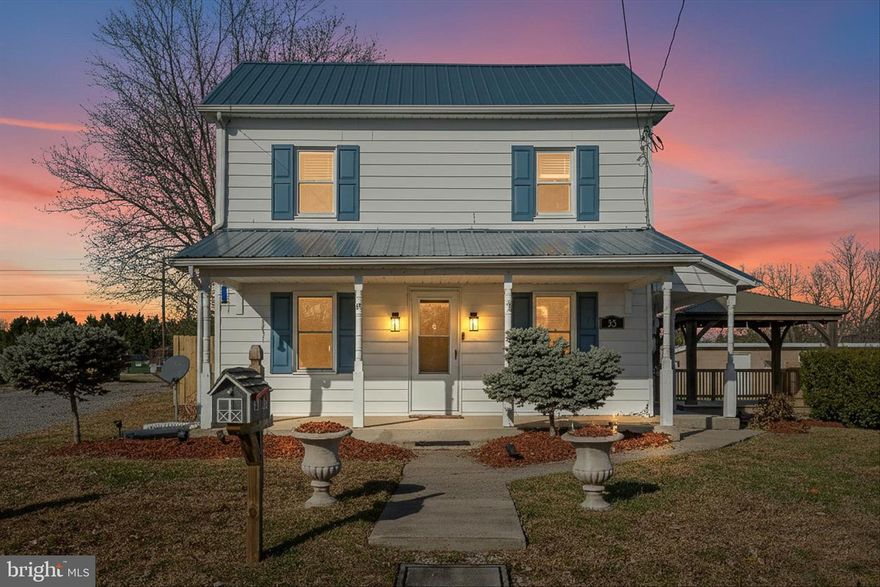 Welcome to this beautifully renovated 2-bed, 2-bath farmhouse, perfectly situated in Martinsburg, WV. Full of charm yet updated for modern living, this home blends the best of both worlds.

Step inside to find a bright, inviting layout with thoughtful upgrades throughout. The renovated kitchen, refreshed bathrooms, and cozy living spaces make this home truly move-in ready. Both bedrooms are comfortably sized, and the primary suite offers its own private bath for convenience.

Outside, you’ll love the fully fenced backyard—perfect for pets, gardening, or relaxing evenings. An open and floored attic provides extra storage, detached garage provides even more storage or workshop potential, and the additional shed adds even more functionality. 

If you’re looking for character, comfort, and a little extra room to spread out, this farmhouse has it all. Welcome home! Upgrades include: Plumbing 2025, Water heater 2025, 4 mini-split systems for A/C and heat 2024, Fence and Gazebo 2024, Metal roof 2022