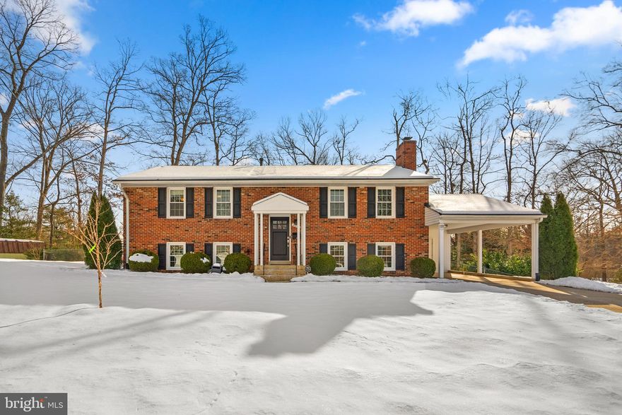 *** Open House Sunday, January 19th 12 pm - 2 pm ***
***Offer deadline has been set for Tuesday, 1/21/25 at 2 pm.***

Step into your dream home, where every detail has been meticulously crafted to blend modern luxury with timeless comfort. This stunning property, nestled on a serene cul-de-sac in the coveted Woodson School District, showcases a lifestyle of elegance and ease. From the moment you arrive, you'll notice the impeccable updates that make this home truly shine. You'll love the stunning gourmet kitchen with beautiful quartz counters, a pot filler, Bosch dishwasher, vented range hood, and a sleek new refrigerator with an ice maker and water dispenser. Designer baths offer spa-like relaxation.

Enjoy sun-filled mornings in the inviting sunroom, overlooking the expansive backyard – your personal oasis for entertaining, gardening, or simply unwinding. A cozy wood-burning fireplace insert with a fan provide warmth and charm in the lower level, which features new LVP flooring with underlayment.
Practical updates ensure peace of mind...roof, 200-amp electric service, attic insulation, radon fan, and a whole-house water filter. Energy efficiency is a priority, with newer double-pane windows, a two-stage heating system, and newer A/C. The 10x12 custom shed and freshly painted interiors complete the package. This home is move-in ready! Conveniently located near shops, dining, and with easy access to 495, this home offers not just a place to live but a lifestyle to love. Discover the perfect blend of sophistication, comfort, and convenience!