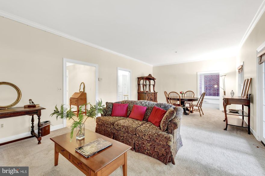 BRAND NEW HVAC.  BRAND NEW CARPETING THROUGHOUT.  BRAND NEW PAINT THROUGHOUT. SELLER OFFER $5K FOR NEW KITCHEN APPLIANCES! Nothing to do but move in.   This beautiful 2 bedroom/2bath unit  with a SUNROOM offers unparalleled value.  Priced below the market, and offering brand new everything, scoop this one up while you can.  Located on the Lawn and offering gorgeous views  and a walk out from the main  living area.  Garage attached.  Washer and dryer are onsite, but you also get weekly linen service in addition to weekly housekeeping.  Living at Brightwood is a dream.   Enjoy amazing dinners nightly in the beautiful dining room,, 24/7 armed security and emergency response, onsite nurse, full time activities director, private shopper, private driver, putting green, fitness instruction and MORE!