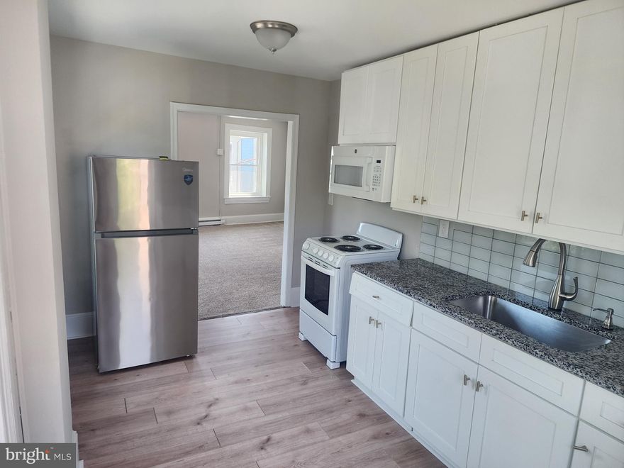 Welcome to Unit #3 at 28 N 2nd Avenue – a spacious and newly renovated 3-bedroom, 1-bath apartment located on the 3rd floor of a well-maintained building in Coatesville City. This bright and inviting unit features brand-new appliances, updated finishes, and a fresh, modern look throughout. The generous layout includes three nicely sized bedrooms, a full bathroom, and plenty of living space for comfortable everyday living.  Conveniently located close to shops, restaurants, and public transportation. Street parking is available. Tenant is responsible for all utilities. Don't miss this opportunity to enjoy modern updates and plenty of space in a central location—schedule your tour today! Pets considered on case by case basis with deposit & fee.  $100 a month for water/sewer/trash.