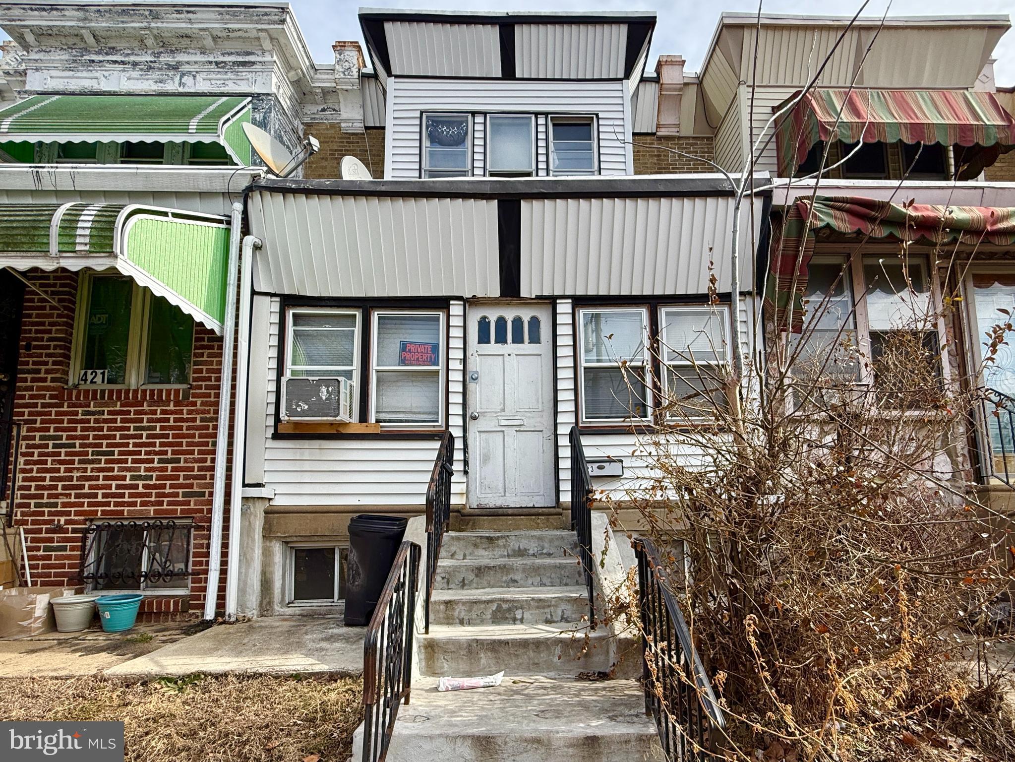 3 bed 1 bath home in Cobbs Creek is waiting for you to bring some elbow grease to make this property a home again. There are real wood floors throughout. 1st floor offers a living room, dining room and kitchen and leads to the back yard. There is a full unfinished basement. Upstairs you have all 3 bedrooms and a full bath. Home is located near Cobbs Creek Park and many other Philly attractions. Home is being sold as-is with Buyer responsible for any repairs, certifications...etc.