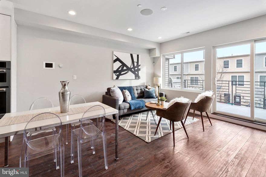 WELCOME TO CAMBRIDGE COURTS.  A Philly Mag featured  luxury condo community unlike any other. With Phase one completely sold out we are now offering  phase 2 which is almost fully sold out!   If you are looking for modern elegance and innovative design esthetic  this is your home!  Featuring a robust living room and kitchen layout with walk out deck, perfect for hosting your next guest. With a boasting  3 bedrooms and 3 full bathrooms each bedroom could be considered a Master bedroom!  The Kitchens will have your guest swooning with Jenn-Air luxury Appliances,  large pantry closet,  wine fridge and cascading quartz countertop . The master suite bathroom is a homeowners oasis  with floor to ceiling tile and a massive soaking tub in the glass enclosed double shower.  Enjoy a 360 view massive roof top deck with unobstructed view of the city skyline. The BRILLIANT touch screen home technology system is an upgrade option featuring touch screen monitors at light fixtures throughout the home which controls temperature, security, and more.   Enjoy state of the art speakers in the living area , security system with auto access control features, and touch screen i-pad mounted to wall for a smart home technology hub.  Nominal HOA fee,  10 year tax abatement and 1 year builder warranty included.