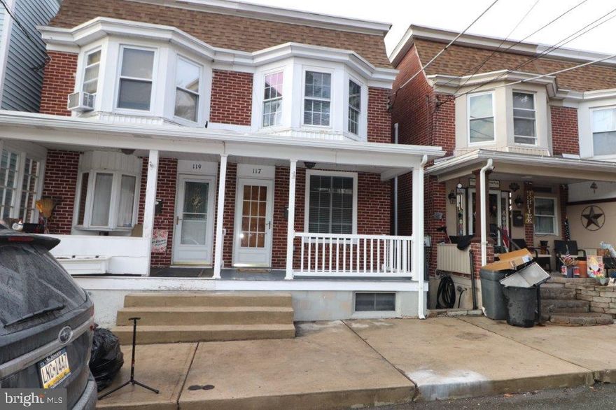 WHY RENT WHEN YOU CAN OWN this spacious 3-BR 1.5-BA twin home located in the Borough of Coaldale, Panther Valley School District. The open floor plan allows for an expanded living room or formal dining room. Modern eat in kitchen includes wood cabinets, tile backsplash, granite countertops, and all appliances. An enclosed rear porch contains the laundry room, right off the kitchen, that leads out to the rear yard. 3 sizeable bedrooms and full bathroom are located on the 2nd floor with access for storage in the attic. A full basement includes a partially finished family/recreation room, and a utility area with half bathroom.This home has been well maintained . . . all the rooms freshly painted, hardwood floors on the 1st floor, refinished and 2nd floor painted, a few of it’s recent updates! The home also features a fenced in yard, with a rear patio, shed and fenced in yard, plus, space for off-street parking for 1 car. Conveniently located close to schools, churches, Jim Thorpe, Hometown and local tourist areas. THIS HOME IS A MUST SEE! Call today!