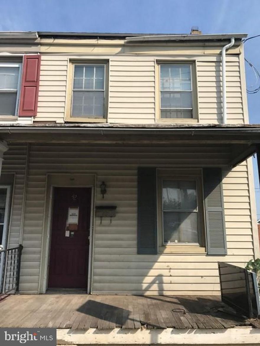 Corner property with so much potential!  Don't miss your opportunity to own this semi detached home in Ephrata Boro. Property being sold as is, no SDS, corporate addendums apply.  Buyer is responsible for any municipal inspections/repairs as required.  Excellent value with lots of potential! This property will be part of an online auction event.  Bidding dates 8/5-8/7.