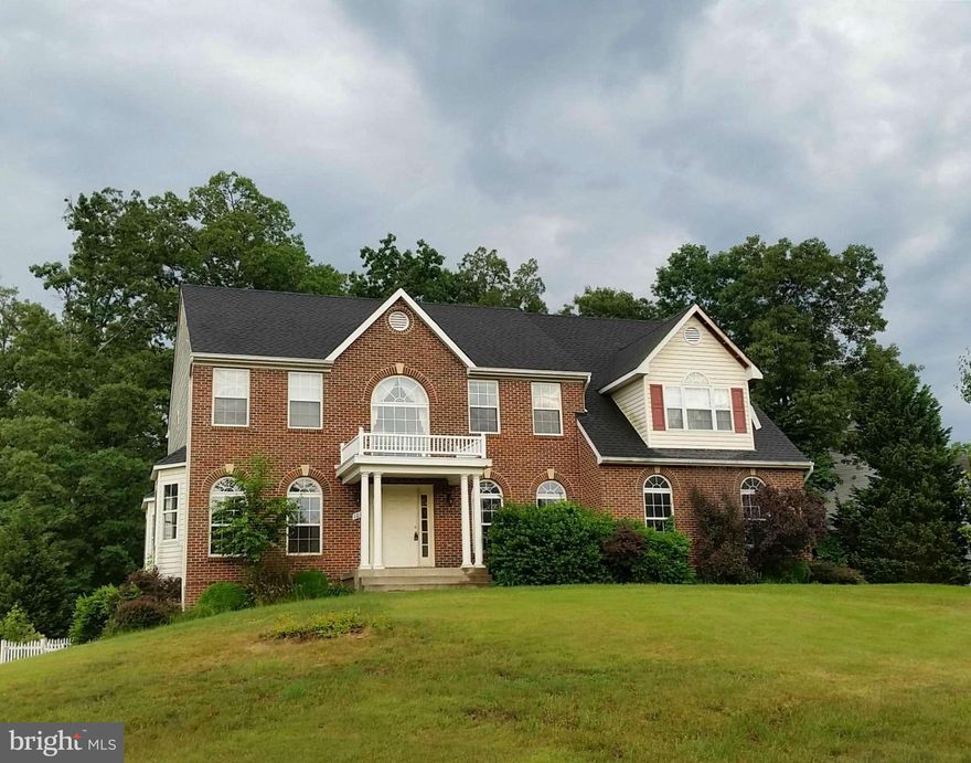 Large home on large corner lot featuring 4 bedrooms, 3 1/2 bathrooms, hardwood flooring, granite counter tops, double oven, sunroom, master bedroom w/sitting room, master bathroom features double vanities, soaking tub & shower, sitting room in 4th bedroom. Partially finished basement w/ full bath. Screened in porch, deck, inground pool & fenced backyard. House needs work, but has potential.