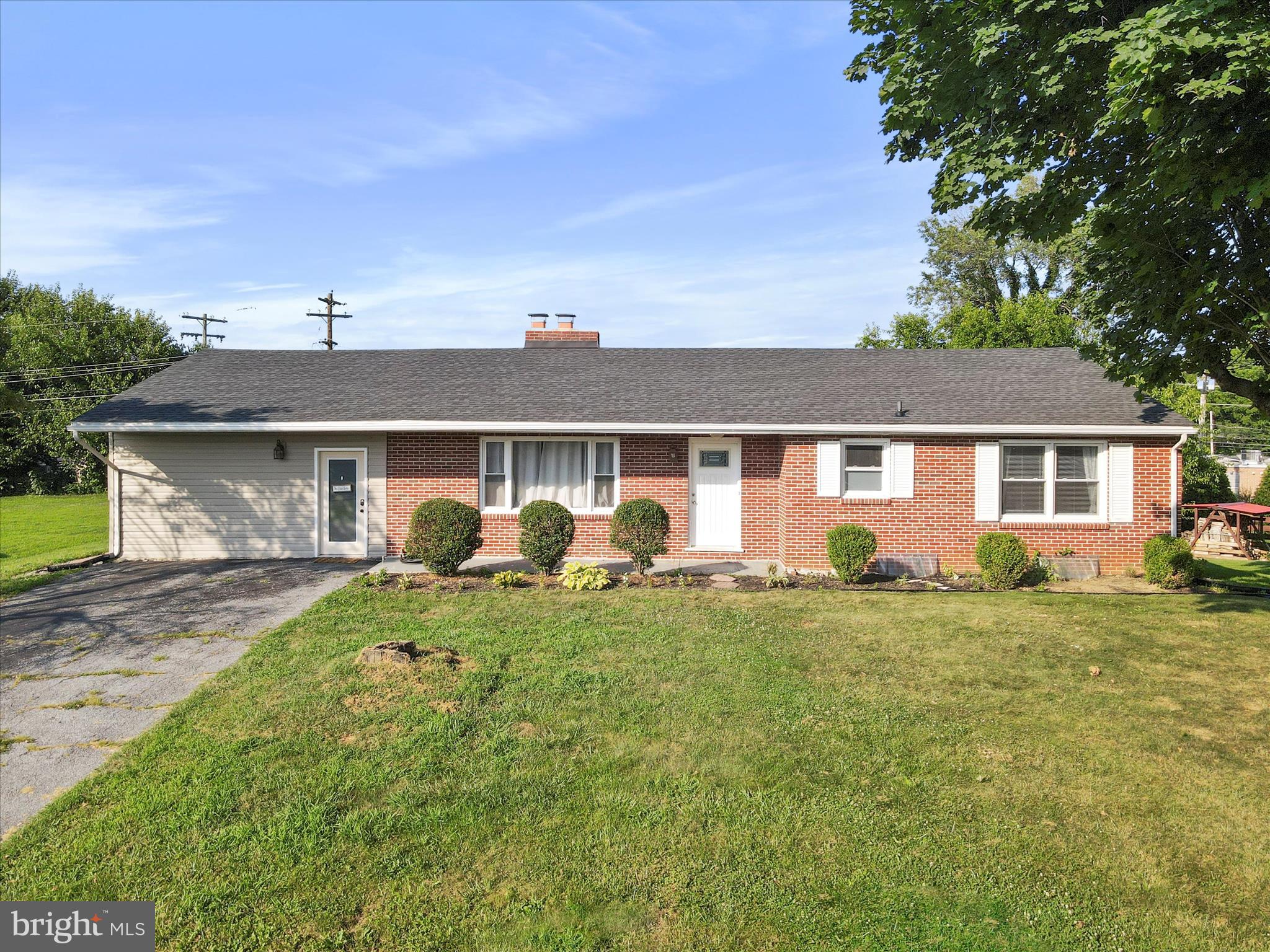 Welcome home!! This beautiful rancher is located in the Orchard Hills neighborhood on the North End of Hagerstown. Just outside of city limits, the home sits on .4 acres and boasts 5 bedrooms, 3 full bathrooms, and 1 half bath with a shower. This home offers the perfect opportunity to househack (rent out extra space to help pay the mortgage), multigenerational living, or as an investment opportunity to rent out multiple spaces.
On the main level you'll find a beautifully updated kitchen with stainless steel appliances and pristine countertops. Connecting to the cozy living room with a beautiful window and plenty of natural light, you'll find a gorgeous primary suite equipped with a walk-in shower, soaking tub, and walk-in closet. Current owners had the connecting door shut, and operated this as an Airbnb with a private entrance.
Downstairs you'll find the fully finished basement with a 2nd kitchen, bedroom with egress, office space (potential 6th bedroom), laundry, and plenty of space for 2nd living room or play area. Current owners used downstairs apartment as a furnished rental for travel nurses.
The home boasts many upgrades/updates including a newer roof (around 7 years old), a new mini split system in the basement (2 years old), and fresh paint on the main level.
Schedule your showing today, and see all of the possibilities with this beautiful property!