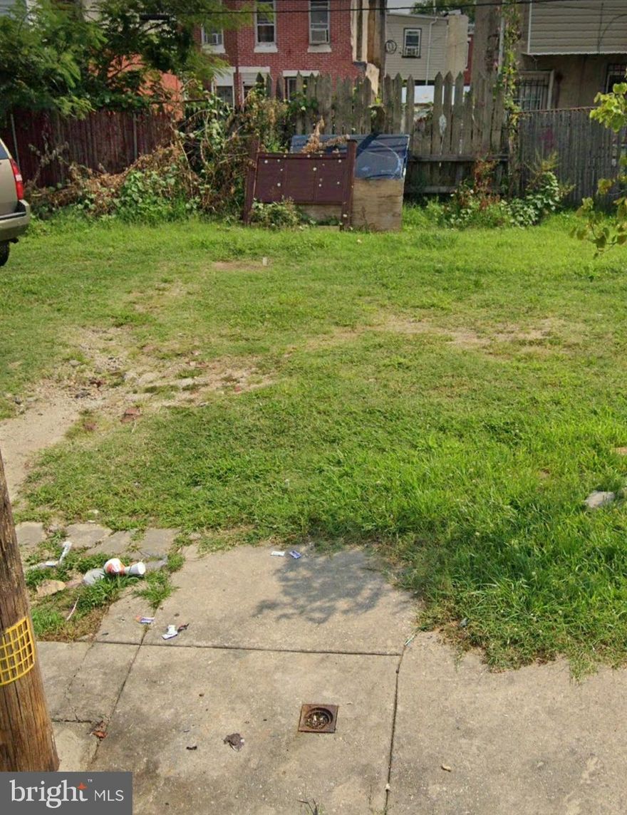 Vacant Lot in up and coming Somerset section of Port Richmond/Kensington. Being sold together with 1909 E Sterner St for $19900 each. This is being sold cash as is. 10% deposit and proof of funds required, buyer responsible for U & O. All offers will be presented. Drive by to show