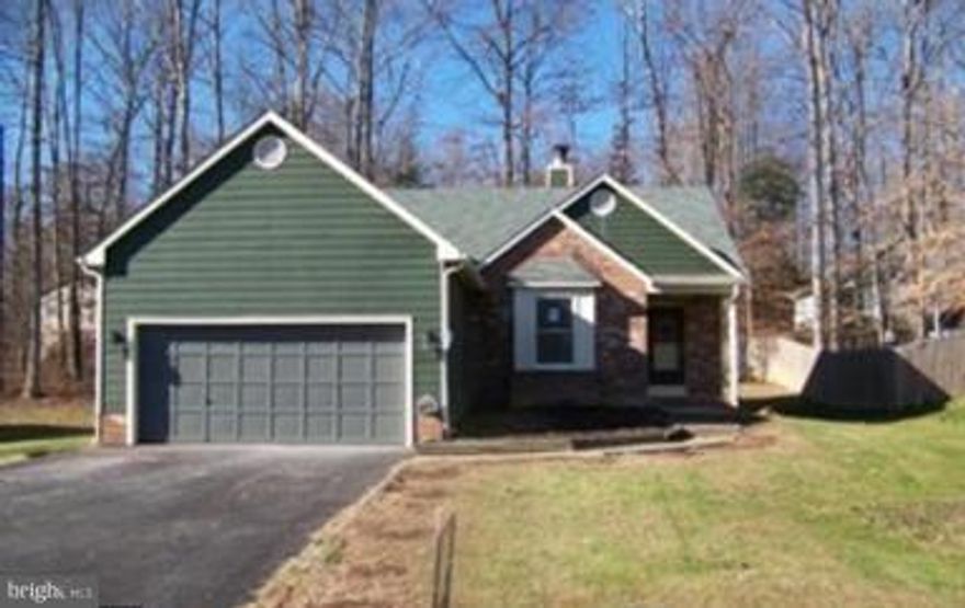 Rambler home with 3 bedrooms and 2 full bathrooms! Recently installed new roof, new windows, and new siding! This home features an upgraded kitchen with stainless steel appliances and granite counters. Close to VA-208, I-95, and Route 17.