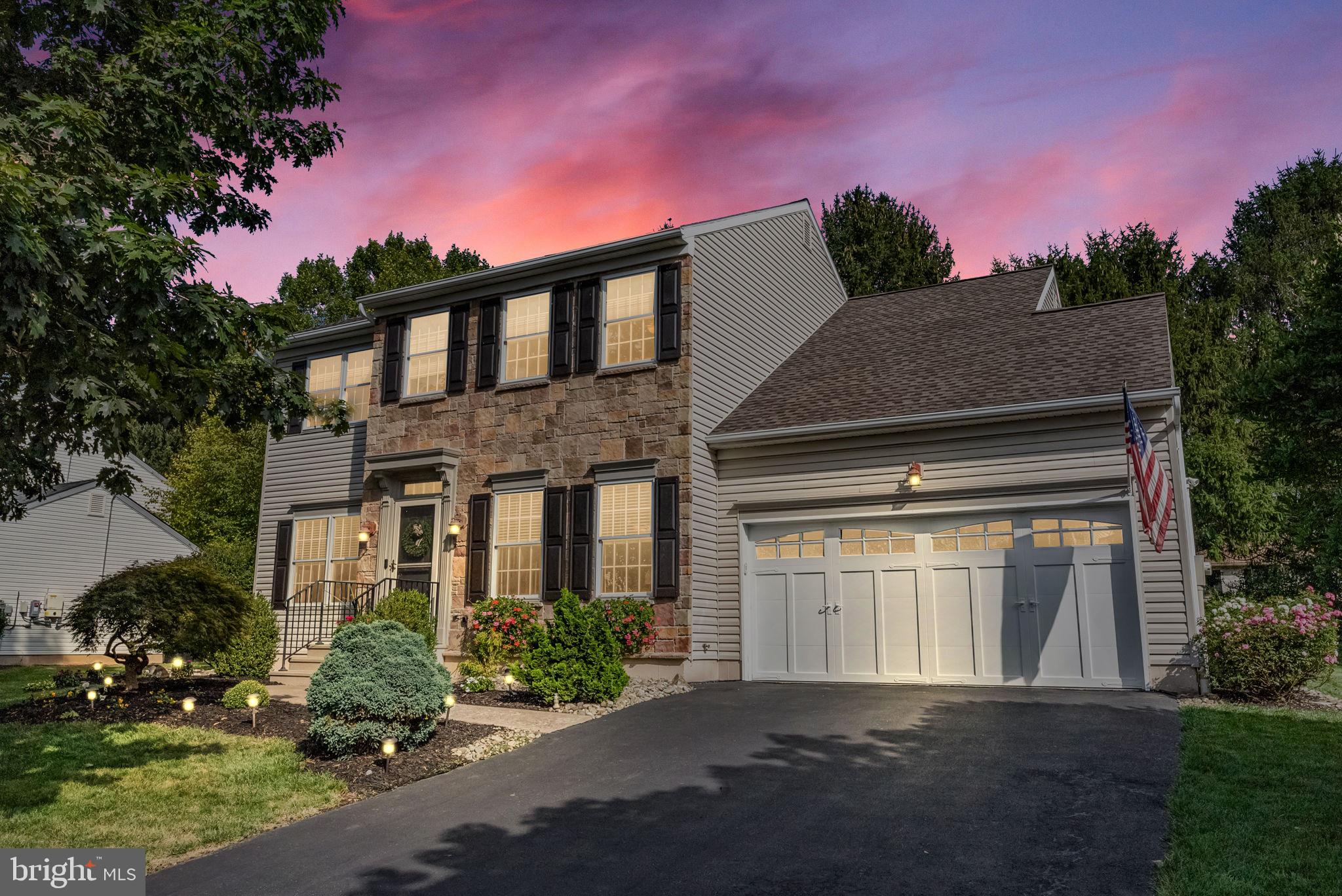Nestled in the desirable East Penn School District, this beautifully maintained home offers the perfect blend of comfort, space, and modern convenience. From the moment you arrive, you’ll be impressed by the curb appeal, with a manicured lawn, inviting entryway, and an ideal location in a quiet community.
Step inside to find a bright, open layout filled with natural light. The main level features a spacious living room, formal dining area, and a modern kitchen with updated appliances, ample cabinetry, and an island—perfect for both everyday living and entertaining. A cozy family room with fireplace makes the perfect gathering spot.
Upstairs, you’ll discover generously sized bedrooms including a primary suite with a walk-in closet and a private ensuite bath. Additional bedrooms offer flexibility for family, guests, or a home office.
Enjoy outdoor living on the back patio overlooking a private yard—ideal for summer barbecues, gardening, or simply relaxing. The home also offers a full basement for storage or future finishing potential, along with an attached garage for convenience.
Located just minutes from shopping, dining, parks, and major highways, this home combines suburban tranquility with easy access to everything the Lehigh Valley has to offer.