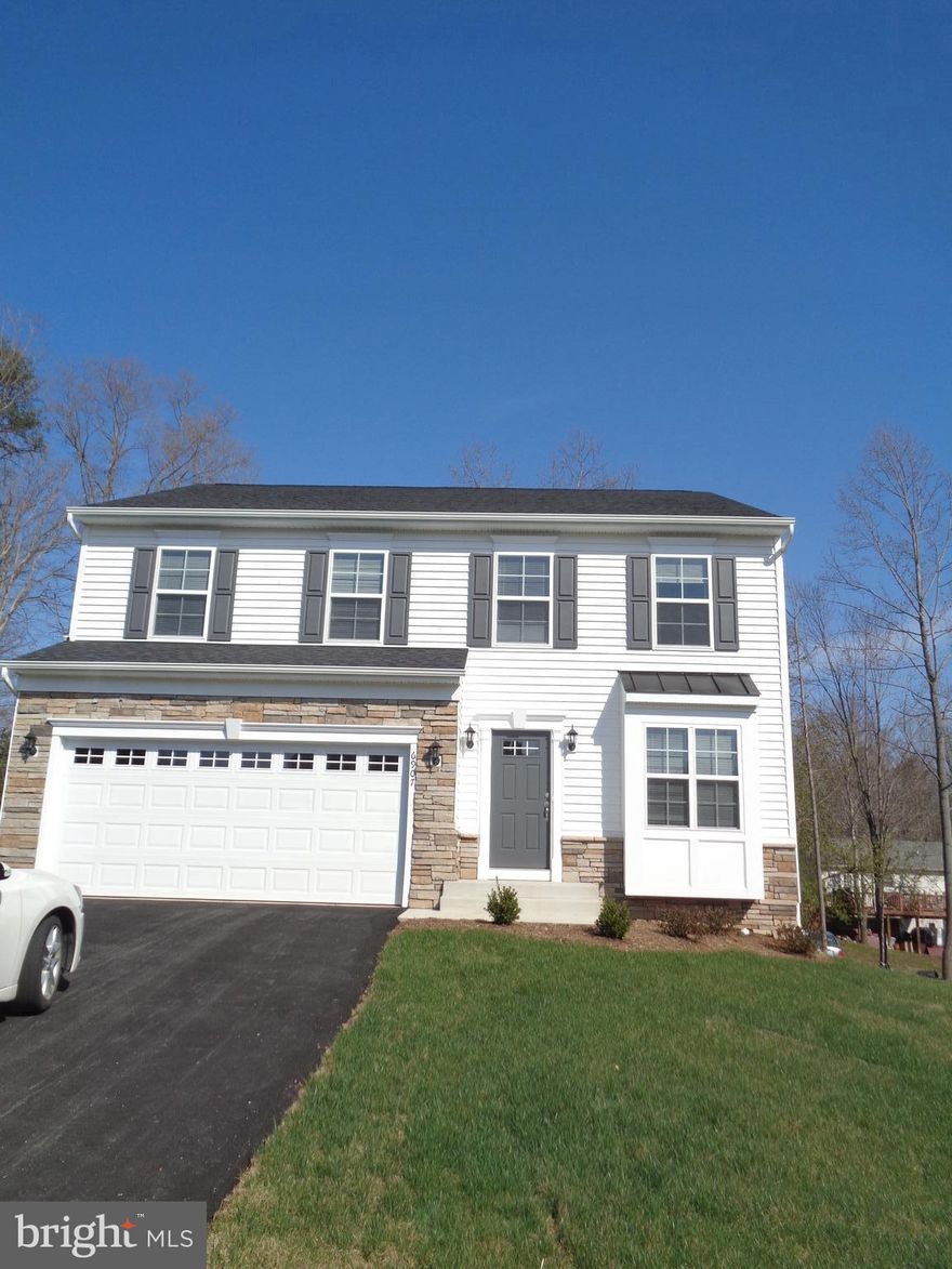 Spacious colonial with 4 bedrooms, 2 full & 2 half baths! Gourmet kitchen with granite counters, stainless appliances and island.  New carpet to be installed. Features a 2 car garage, gas fireplace, wood floors and much more! Convenient location close to Spotsylvania Parkway and shopping. Pets are considered case by case.  Available 4/1/2025.