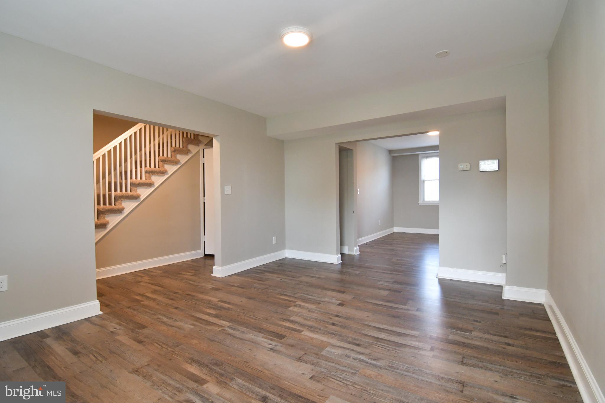 This beautiful townhome is ready for you to call it home! Located in the Belair-Edison community, you will have access to the nearby shopping and transportation. Freshly renovated 3 bed, 1 full bath, with washer and dryer. Also a shared off street parking pad in the rear. Schedule a showing today! Vouchers welcomed.