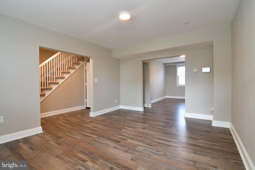 This beautiful townhome is ready for you to call it home! Located in the Belair-Edison community, you will have access to the nearby shopping and transportation.  Freshly renovated 3 bed, 1 full bath, with washer and dryer. Also a shared off street parking pad in the rear. Schedule a showing today! Vouchers welcomed.
