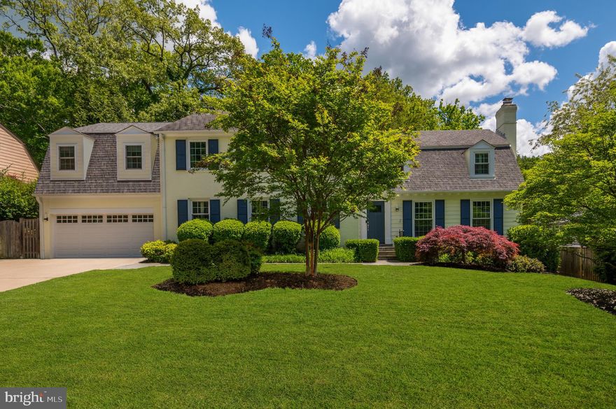 Welcome to 7605 Masters Drive, a fabulously updated home nestled in the highly desirable neighborhood of River Falls in Potomac, Maryland. This five bedroom, four full-bathroom and two half-bathroom home boasts over 4,300 square feet of space, highlighting a one-of-a-kind floor plan for this neighborhood. Showcasing a stunning modern kitchen, renovated bathrooms and a fully fenced yard with a sport-court, this home is turn-key and no project left behind.

Enter the main foyer where beautiful hardwood flooring can be found throughout the main level. The open family room and kitchen concept is the layout everyone is looking for. The family room showcases a wood-burning fireplace with stacked limestone surround, built-in custom cabinetry with roll-out drawers and display shelving. The tastefully renovated kitchen highlights top-of-the-line stainless steel appliances including a Sub-Zero refrigerator, Wolf Range and additional Wolf oven. The designer tile backsplash, sueded Caesarstone countertops, and expansive island with bar seating are just a few of the thoughtful touches that make this space so unique. A bay window perfectly wraps the table space area, while additional floor-to-ceiling cabinetry and beverage refrigerator can be found to the side. A glass door connects to the outdoor patio for seamless entertaining. The generously sized dining area is the ideal space for hosting larger parties, elegantly designed with custom trim work and chair-rail molding. The spacious living room offers bright and sunny front yard views through the numerous windows, and the wood-burning fireplace makes this the perfect room to gather and lounge. The main level office is ideal for those working from home with built-in bookshelves and cabinetry for storage. A powder room and mudroom, complete with a washer, dryer, and adjacent access to the two-car garage with an electric car charger, round out this main level, providing convenience for your everyday routine.

The upper level of this home offers a floor plan that is rarely seen in River Falls, showcasing a unique bedroom layout and bonus room. The primary suite has been thoughtfully designed with bay windows, built-in benches, generously sized walk-in closets and a modern bathroom highlighting custom-tile, dual vanities, and oversized walk-in shower. The three additional bedrooms are all complete with renovated en-suite bathrooms, and a ‘wow’ bonus room with vaulted ceilings offers the perfect setup for an accessible separate studio or office space to consult with clients or patients, complete with a powder room and an exterior staircase entrance.

The lower level of this home offers space to relax and lounge. The recreation room includes a fitness and living area, while a spacious utility room can hold all of your larger items. The fully fenced lot is versatile and includes a fabulously finished hardscape patio, sport court with basketball hoop, and privacy trees surrounding the lot. River Falls is a unique community featuring a neighborhood clubhouse, swimming pool, tennis courts, playgrounds, and fields. Located just minutes from Potomac Village, Clara Barton Parkway, and I-495, any commute is incredibly convenient. The endless trails and Great Falls National Park are great for year-round enjoyment. With such a unique floor plan in such a desirable neighborhood, this home won't last long. Don't miss out on the opportunity to make it yours.