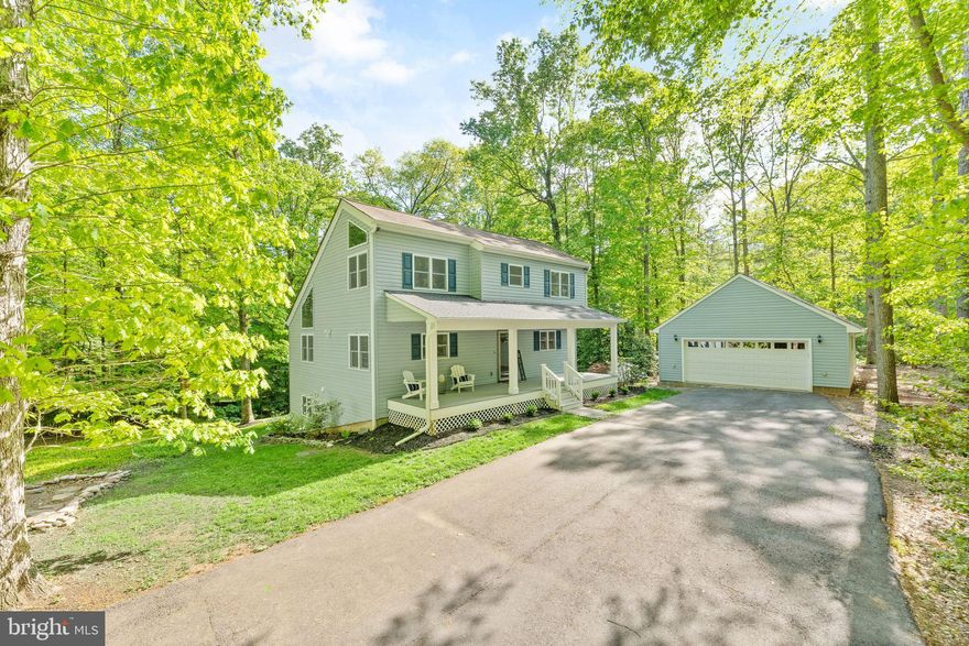 Welcome to your dream home in Fairfax Station! This stunning single family home is situated on almost 1 acre of fully fenced land, offering maximum privacy and security with an automatic electric gate. Recently updated with a brand new detached two car garage and roof, this home is move-in ready and waiting for you.

Enjoy the convenience of being only 3 miles from FFX co. parkway, while still enjoying the peace and quiet of your own oasis. The beautiful hardwood floors on all 3 levels and newer HE windows add to the elegance and charm of this home. With updated baths and a 4th bedroom/den in the basement with a closet and updated full bath, this home has plenty of space for everyone.

Additionally, the standby power generator with 2x125Gal Propane tank ensures that you will never be without power, even during the worst storms. You will fall in love with the high wood ceilings and beams, adding to the rustic charm of this amazing home. It also includes a luxurious hot tub, perfect for relaxing and unwinding after a long day. Soak your worries away while enjoying the serene surroundings of your private oasis.

Don't miss your chance to make this Fairfax Station home your own. Schedule a showing today and experience the perfect combination of privacy, luxury, and convenience.