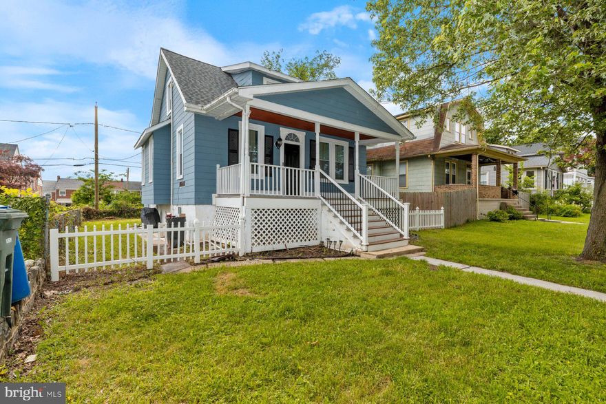 Welcome to this charming Cape Cod-style home! Step up to the inviting front porch, perfect for unwinding
and enjoying the outdoors. Schedule your tour today of this stunning 4-bedroom, 3 full-bath brick Cape
Cod, featuring off-street parking, an open-concept living room, and a separate dining area. The updated
kitchen boasts sleek white cabinetry, granite countertops, and stainless steel appliances. The main level
offers two bedrooms and two full baths, while the upper level includes two additional bedrooms and a full
bath. Enjoy extra living space in the finished basement with a cozy family room and a fenced yard, perfect if you have pets to run around, enjoy a family cookout, and much more. The fenced backyard is ideal for pets, weekend cookouts, and outdoor fun. This home is a must-see—schedule your private tour today!