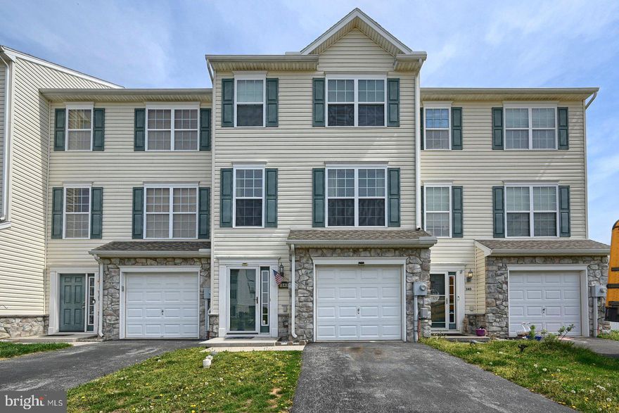 Welcome to 343 Cape Climb! A 3 bedroom 2.5 bath townhome lovingly cared for by the owners who in 2018 upgraded all flooring (vinyl plank), paint throughout, bathroom upgrades and new kitchen appliances and cabinets. Deck was added in 2021!
Step inside to  the ground level entry that has access to the garage and a family room with access to the patio area and a huge fenced yard not found on many townhomes with plenty of room for your kids and pets to play! And if that's not enough it adjoins to another large common space area for the kids to romp!
The main living level has a beautiful kitchen with 42 inch cabinets, an island, dining area and the laundry room off of the kitchen. The living room is down the hall and has plenty of space for the whole family!
A half bath and deck access from the kitchen round out this level.  The upstairs bedroom level features a beautiful primary suite with a private bath and walk-in closet, and two secondary bedrooms that are as neat as a pin and another full bath. Don't miss out on this well cared for gem!